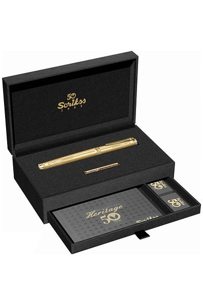 Scrikss Heritage Roller Gold Plated (Luxury Box with Lifetime Warranty)