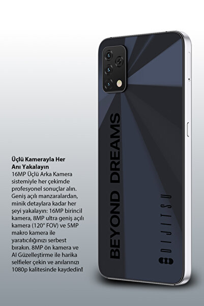 Dijitsu A11s Akıllı Cep Telefonu Gri