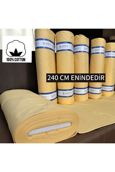 ÇIQRIK HOME Cotton Duvet Cover Liner Cotton Fabric Width: 240 cm Duvet Cover, Bed Sheet, Pillow Case, Clothes and Bags