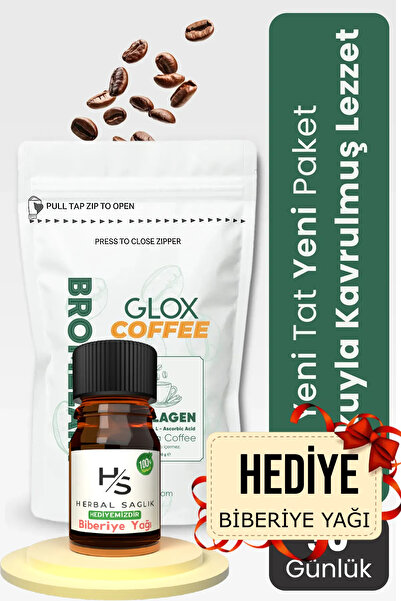 GLOX Kolajen Ve Bromelain Formül Ile Detox Kahvesi 30 Adet