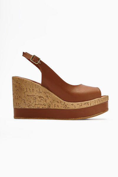 Limoya Jenny Tan Wedge Heeled Women's Shoes
