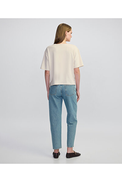 İpekyol Print and Embroidery Mix T-Shirt