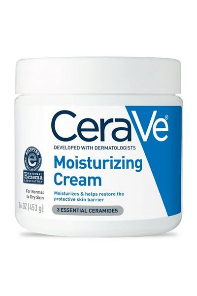 CeraVe Moisturizing Body and Face Cream for Dry Skin, Body Cream, 16 oz