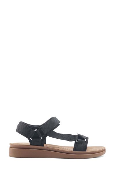 Polaris 166924 .Z5FX صندل نسائي مريح باللون الأسود