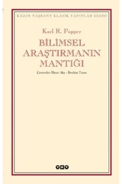 Yapı Kredi Yayınları Bilimsel Araştırmanın Mantığı