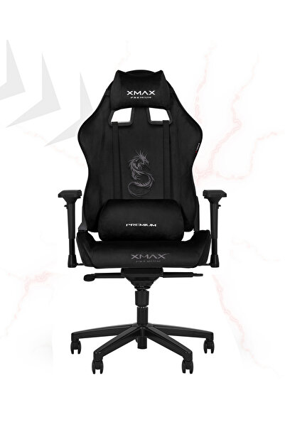 XMAX Rio Black Balerion Pro Komple Terletmez Kumaş Ultra Hissiyat Profesyonel Oyuncu Koltuğu