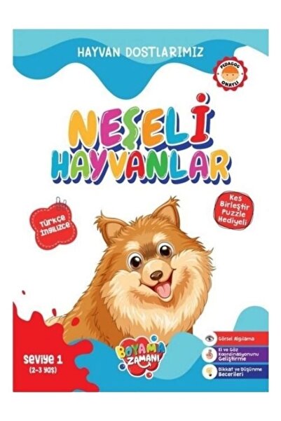 Timaş Yayınları أصدقاؤنا من الحيوانات، الحيوانات المبهجة، المستوى 1