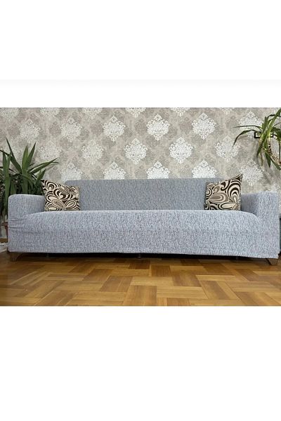 probak Jacquard 3 3 Huse pentru canapea și huse pentru scaune elastice - Set de huse de 2