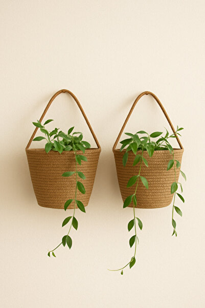 ÖRGÜM Кошик 2-в-1 багатофункціональний органайзер для квітів (ПІДВІСКИ ТА РОС...