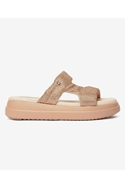 Greyder Kadın Krem Hakiki Deri Terlik 4Y2CT33510