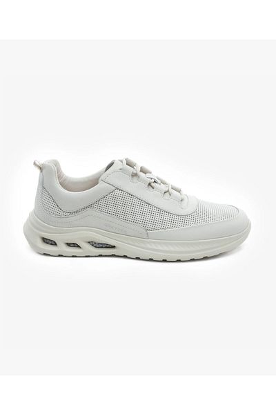 Greyder Мъжки маратонки от естествена кожа в цвят Off-White 5Y1SA18411