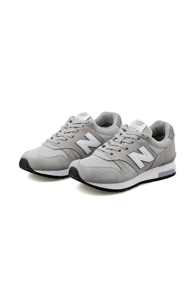 New Balance Light Gray White Women's Sneakers - Casual Sneakers