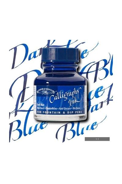 Winsor Newton Winsor & Newton Calligraphy Ink 30 ml. 222 DARK BLUE