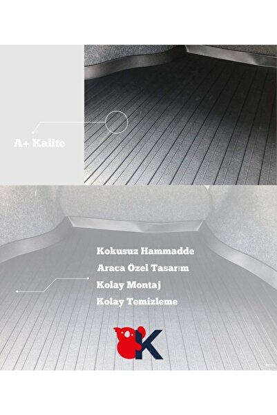 KoalaOtoTekstil Volkswagen Jetta (2011-2019) Koala Havuzlu Paspas ve Bagaj Havuzu