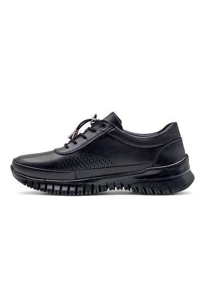 Voyager 9407 PANTOF DE CONFORT DIN PIELE GENUINA DE DAME NEGRA