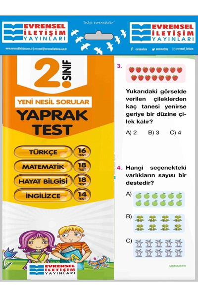 Genel Markalar 2.sınıf Tüm Dersler Yaprak Test - Evrensel Iletişim Yayınları