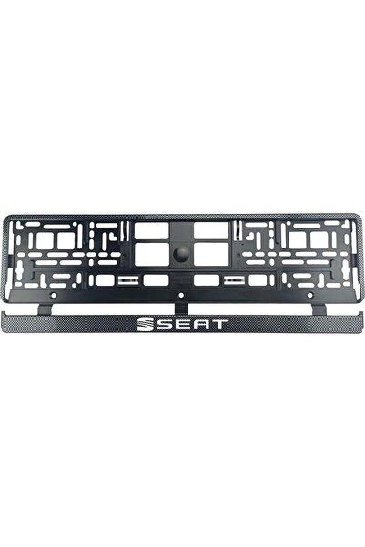 OEM Set 2 bucati, suport numar inmatriculare Carbon, Seat