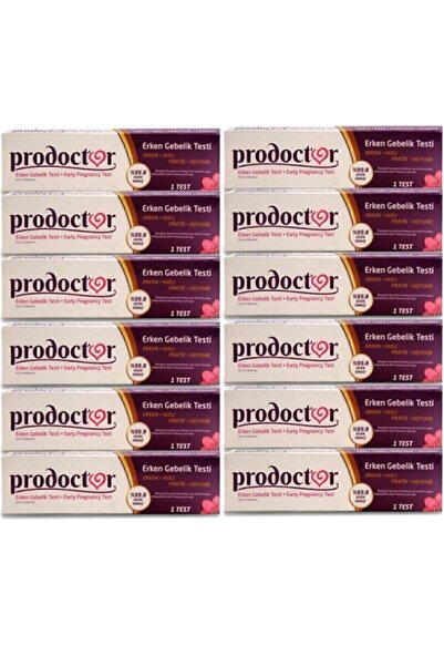 Prodoctor Erken Gebelik Testi 12 Adet