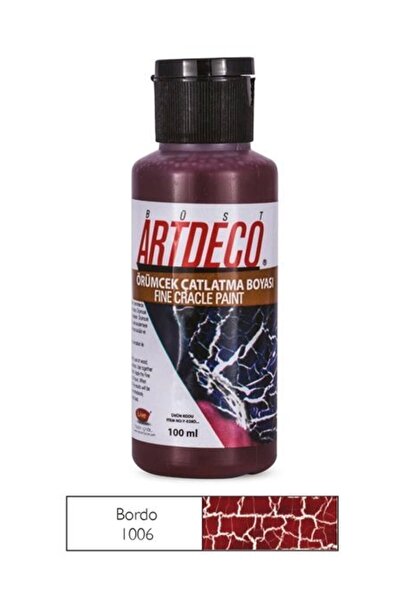 Artdeco Örümcek Çatlatma Boyası 1006 Bordo