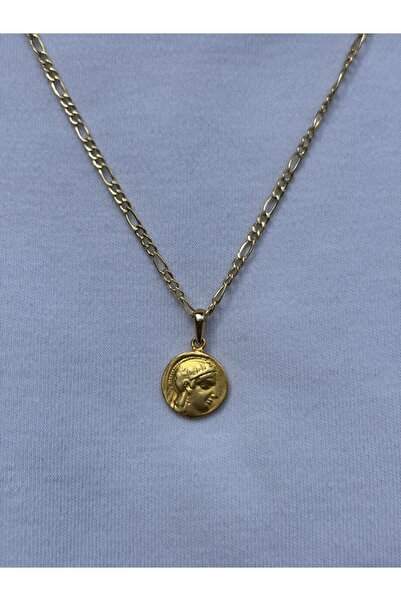 Has Kuyumcum 14 Ayar Altın Madalyon Kolye Ucu