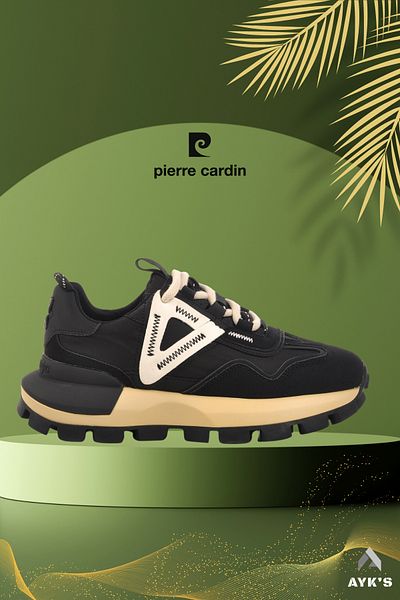 Pierre Cardin Pantofi sport de damă negri