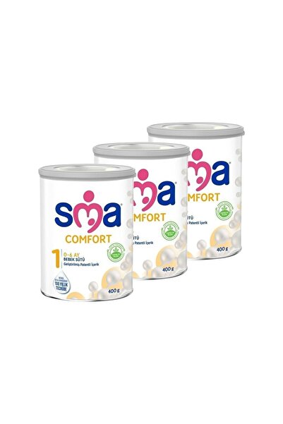 SMA 1 Bebek Sütü Comfort 400 gr X 3 Adet
