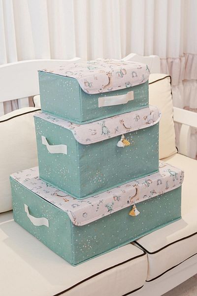 ALAS Baby Box with Lid Mini- Organizer βρεφικού δωματίου