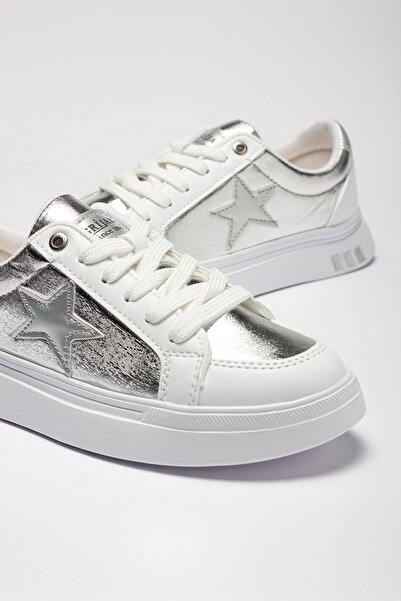 lady classy Kadın Faylon Taban Rahat Kalıp Yürüyüş ve Ortopedik Spor Ayakkabı