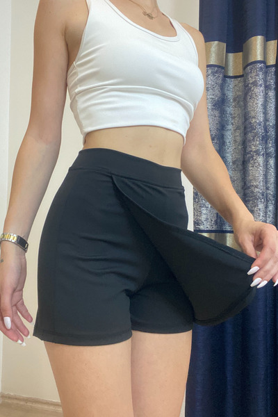 moddosa fashion FUSTA MINI SHORT ACOPERITA