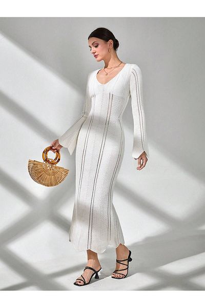 tofan Summer Knitwear Dress