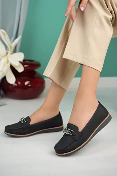 lady classy Kadın 4 Nokta Ortopedik Terletmez Kaymaz Anatomik Taban Ayakkabı