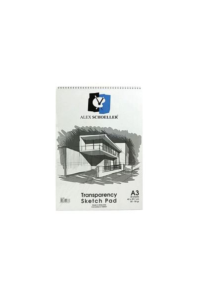 Alex Schoeller Alex Spiral Sketch Pad 50/55 γραμμάρια ( A3 ) 30 τμχ Alex-863