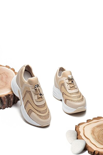 lady classy Kadın Faylon Taban Rahat Kalıp Yürüyüş ve Ortopedik Spor Ayakkabı