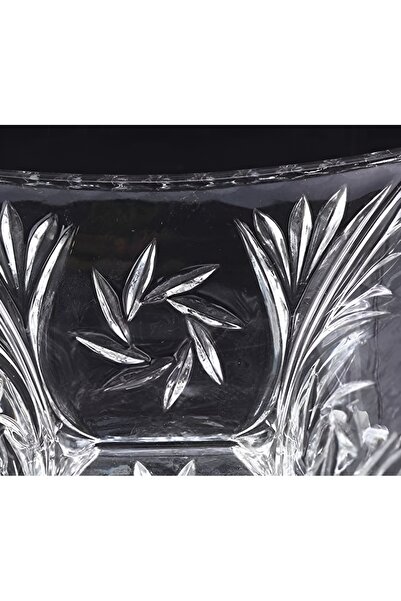 EVİMDM Set of 4 Luxury Crystal Ice Cream and Dessert Bowls with Legs
