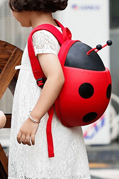 Supercute Ladybug Kindergarten Backpack / Red