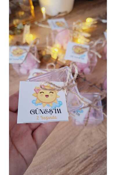 SevgiliAtolyemm PEMBE AYICIK MUM 10 ADET DOĞUM GÜNÜ BABY SHOWER MEVLÜT BEBEK ...