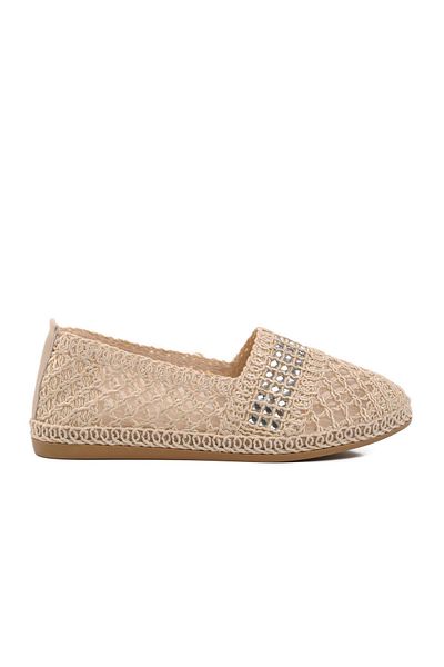 Pierre Cardin PC-54570 Z Balerini de damă din tricot de paie crem