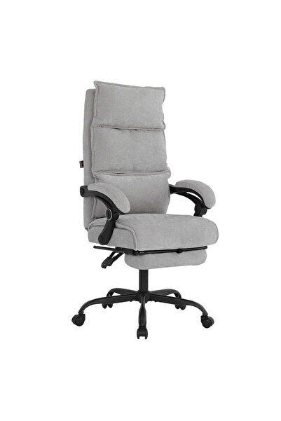 Adore Mobilya Ultra Comfort Çalışma Koltuğu - Vizon 64,5x112-120x65 cm