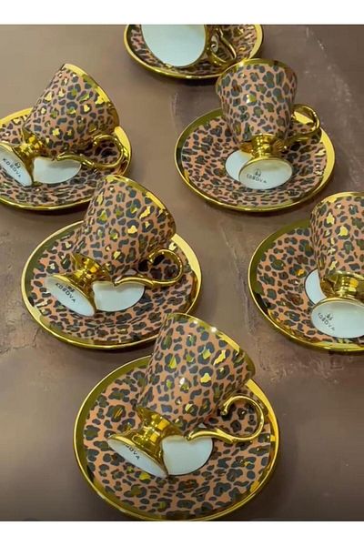 Kosova Luxury Porcelain Coffee Cup Set Taliana