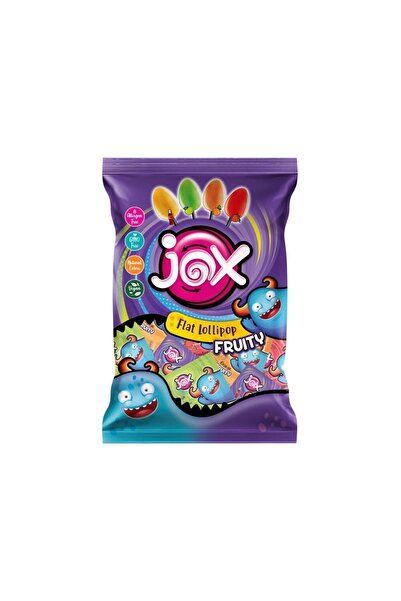 Zamane Çarşı Jox Yassı Meyve Ve Kola Aromalı Lolipop 25'li Paket 25 Gr