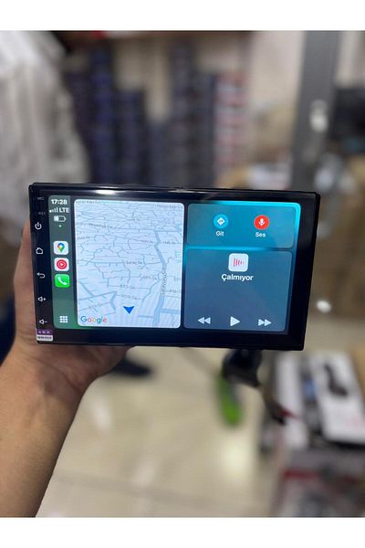 SUNASK Sn-7002a 7 بوصة Carplay Android Auto Tray - 2 جيجا بايت رام، 32 جيجا بايت ذاكرة، واي فاي، ويوتيوب جوجل