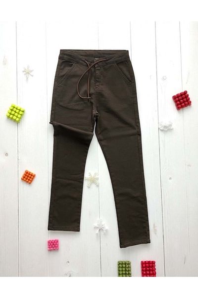 Nanica Kids Bel Lace Woven Trousers Brown