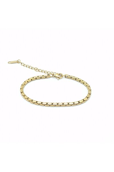 Janset Katma Zincir Çelik Bileklik