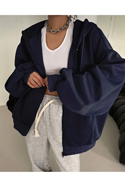 BYMEER Лаці Капюшонний Карigan з застібкою-блискавкою