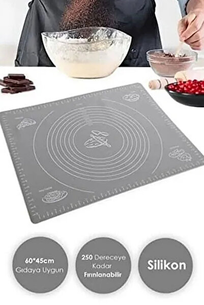 Sunumca 7Parça Hamur İşi ve Pastacılık Seti – Silikon Hamur Matı, Spatula, Fırça ve Un Eleği Dahil