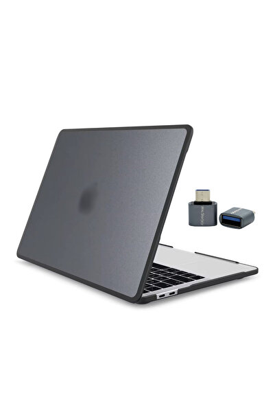 Mcstorey MacBook Air 13.6 inç Kılıf - Uyumlu M2/M3/M4 A2681, A3113, A3240 - Darbeye Dayanıklı TPU Koruyucu