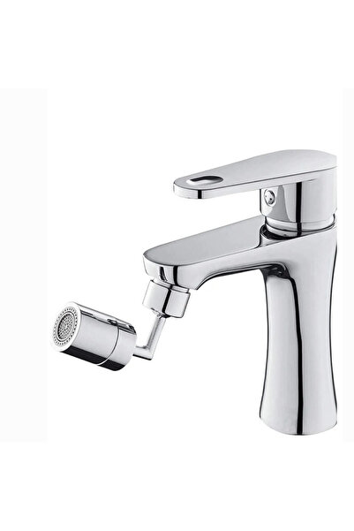 mucit home 720 Derece Oynar Başlıklı Tasarruflu Mutfak Musluk Batarya Ucu Mus...