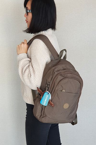 FCSTORE Unisex Mink Backpack Klinkir Waterproof School Bag 14 Inch Travel Bag with Laptop Compartment