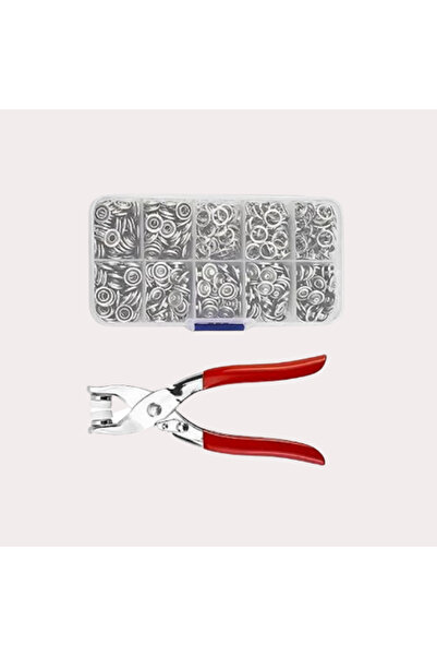 mucit home Çıt Çıt ve El Pensesi Çıt Çıt Çakım Takma Seti Makine Metal 9.5 MM