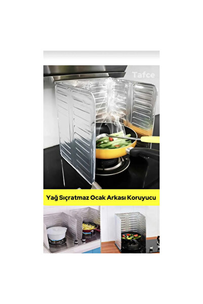 mucit home Protector de ulei pentru aragaz Folie de aluminiu anti-petă de ard...